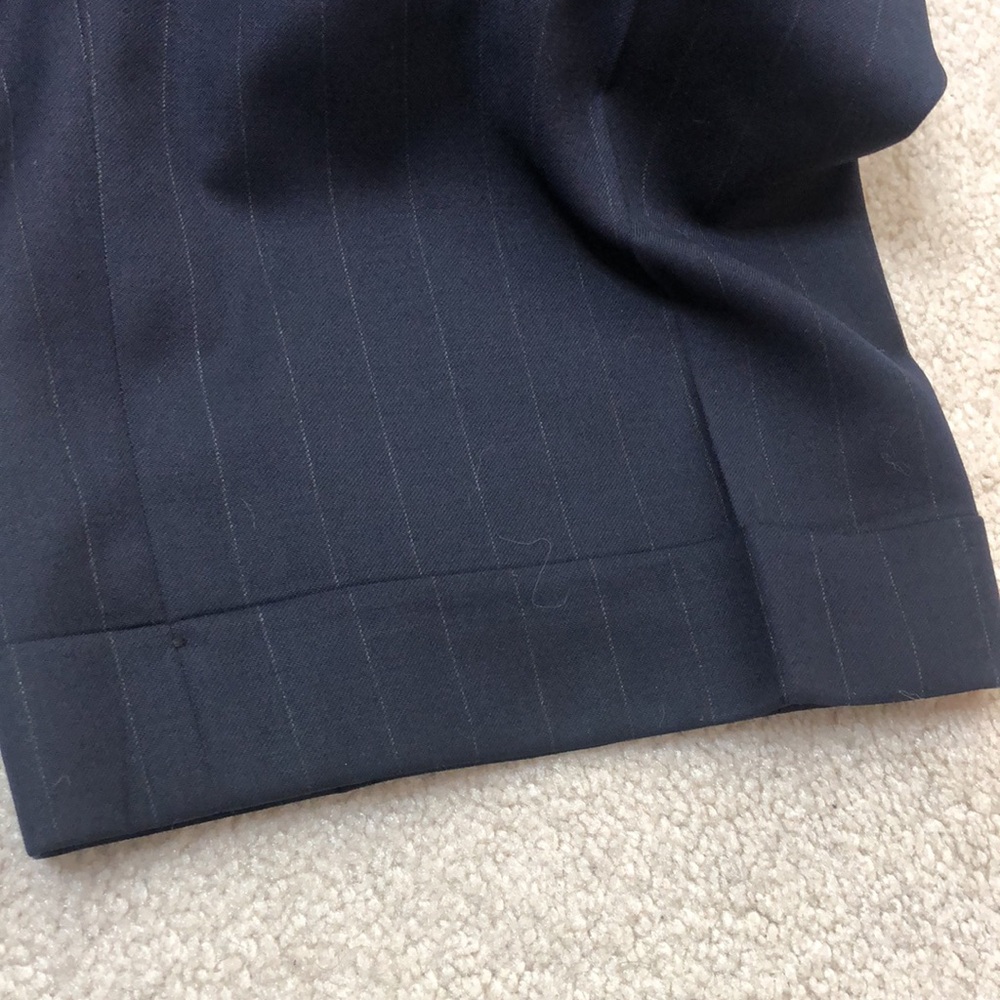 Men’s Hart Schaffner & Marx Gold Trumpeter Nordstrom Pinstripe Suit - Picture 12 of 12